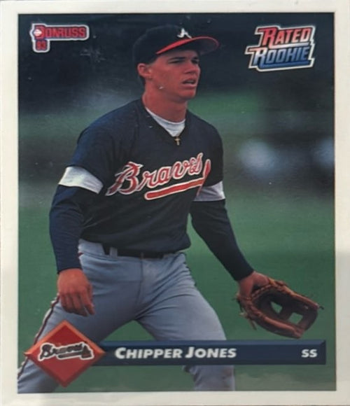 1993 Donruss #721 Chipper Jones