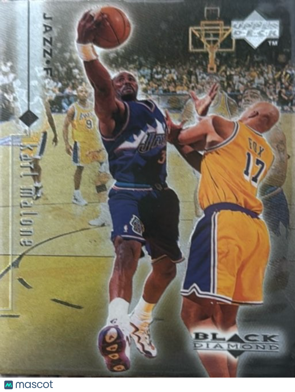 1998 Upper Deck Black Diamond #84 Karl Malone