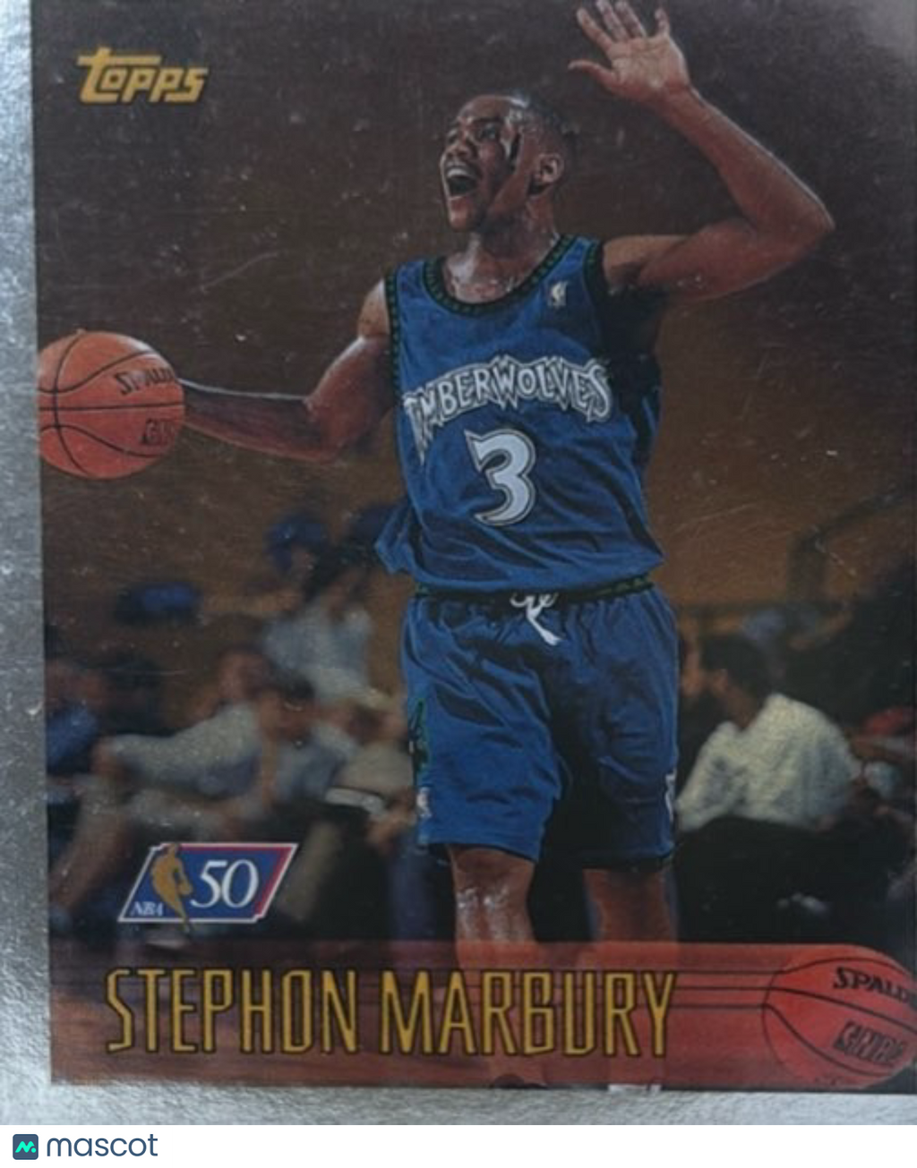 1997 Kenner/Topps Starting Lineup Cards #177 Stephon Marbury